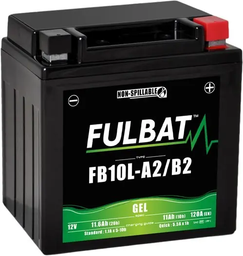 Akumulator FULBAT YB10L-A2 YB10L-B2 (Żelowy, bezobsługowy) Kup online