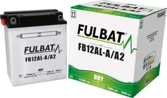 Akumulator FULBAT YB12AL-A YB12AL-A2 (suchy, obsługowy, kwas w zestawie) Okazja
