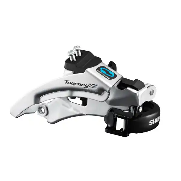Oferta SHIMANO TOURNEY TX FD-TX800-TS6 TOP SWING śr. 28,6/31,8/34,9mm przerzutka przednia srebrna