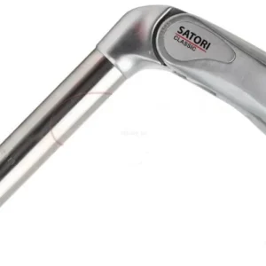 Wyjątkowa oferta Satori Classic Mostek Wspornik Kierownicy Regulowany 25,4x110/180mm 0-80St. Srebrny