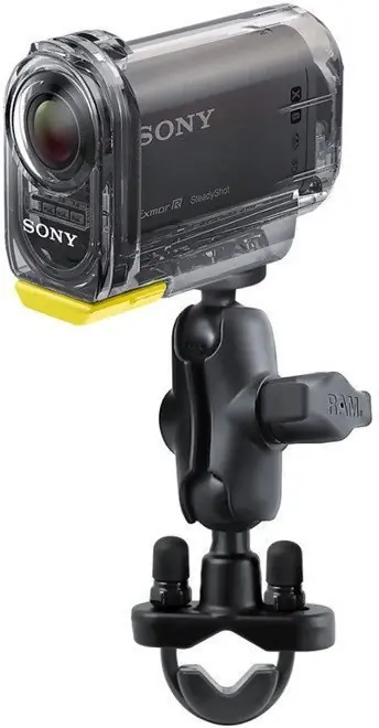 RAM-B-231Z-A-366U Uchwyt do kamer Sony Action Cam & Sony Action Cam z Wi-Fi® montowany do ramy kierownicy Hit sprzedaży