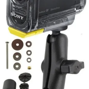 RAM-B-342-366U Uchwyt do kamer Sony Action Cam & Sony Action Cam z Wi-Fi® montowany w trzon widelca w motocyklu Zamów teraz