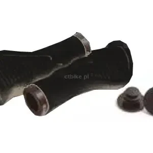 CLARK‘S CS-002 LOCK-ON chwyty kierownicy silikonowe 130mm 1 klamra czarna aluminiowa Rabat