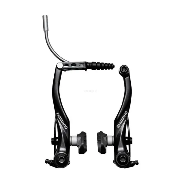 Bestseller SHIMANO Alivio BR T4000 hamulec tył v-brake czarny na 1 koło z fajką BOX