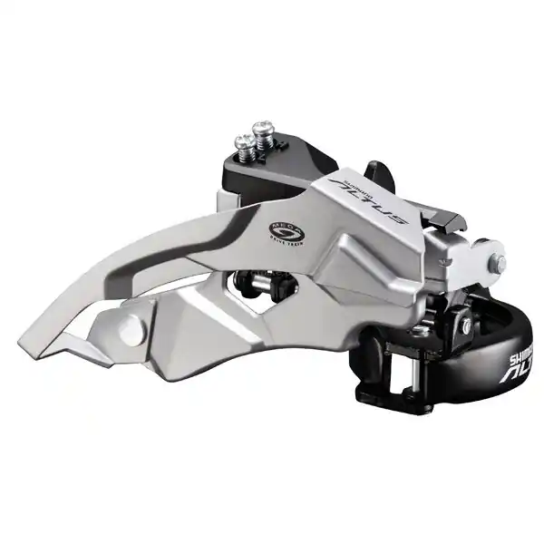 Zamów teraz SHIMANO ALTUS FD-M370 TOP SWING śr. 28,6mm przerzutka przednia srebrna