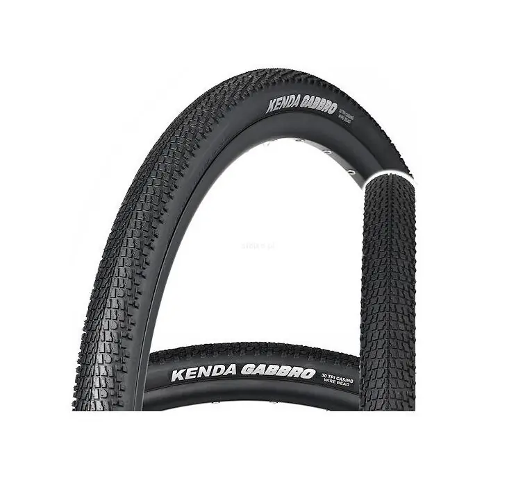 Popularny KENDA K1266 Gabbro 700x35C 28/29x1.40 opona drutowa czarna