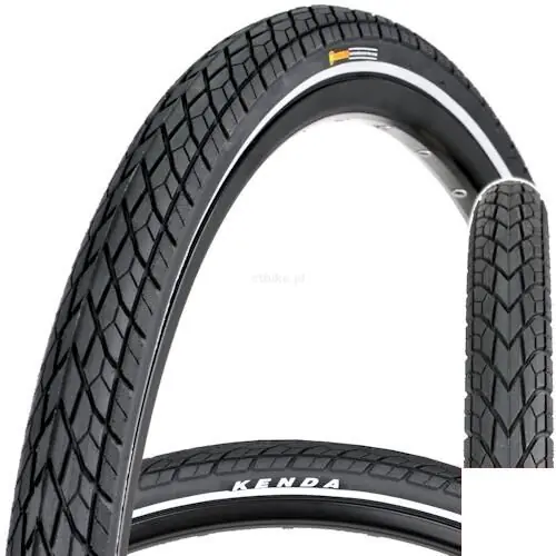 KENDA K1172 Khan II 700x40C 28/29x1.60 opona rowerowa drutowa K-Shield czarna reflex Bezpieczna płatność