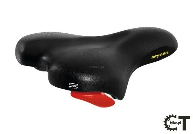 Zamów teraz SELLE ROYAL SPYDER BLACK 8550 Siodełko rowerowe czarne dziecięce