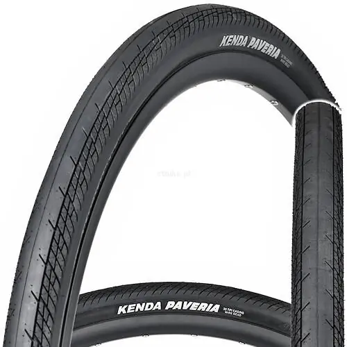 Hit sprzedaży KENDA Paveria K1272 700x62C 28/29x2.45 opona drutowa czarna 30 TPI