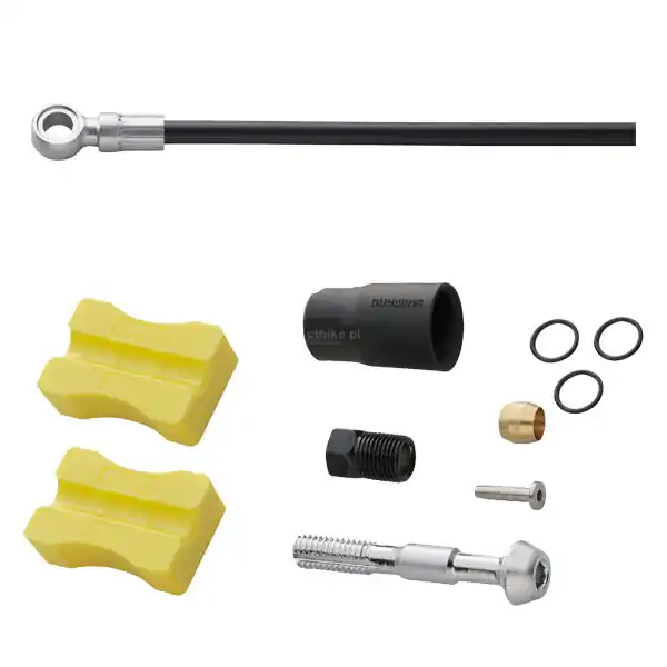 SHIMANO SM-BH90-SBS ZEE 1000mm czarny przewód hamulca hydraulicznego Łatwy zwrot