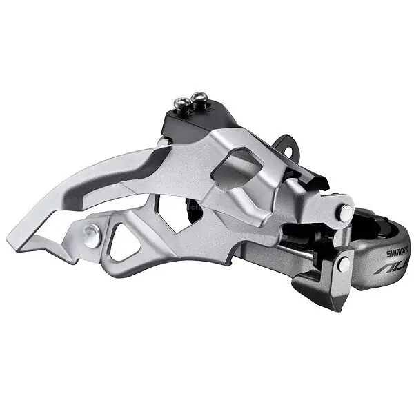 Super okazja SHIMANO ALIVIO FD-T4000 TOP SWING 44-48T śr. 28,6/31.8/34.9mm przerzutka przednia trekkingowa srebrna