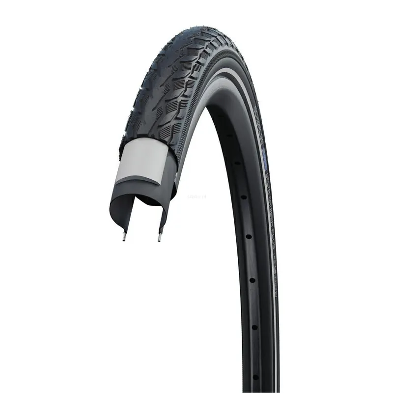 Tylko do końca tygodnia SCHWALBE Delta Cruiser Plus 700x38B 28x1 1/2 opona drutowa czarna reflex