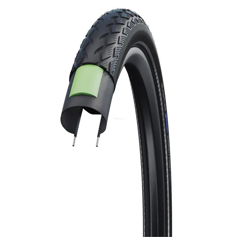 Wysoka jakość SCHWALBE Marathon 18x1.65 Opona rowerowa drutowa czarna