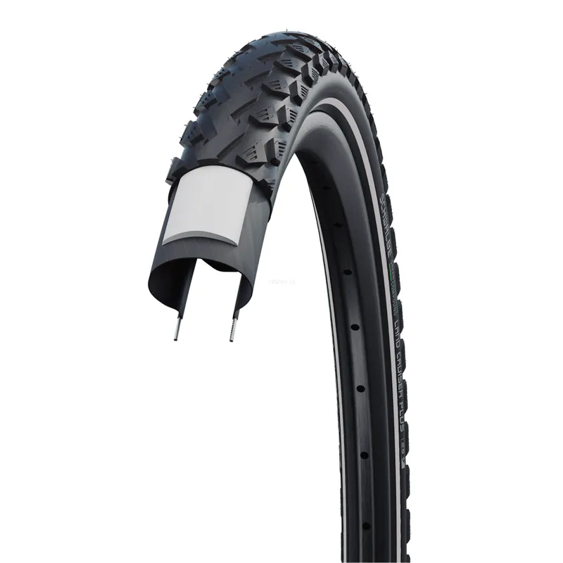 SCHWALBE LAND CRUISER PLUS PG opona rowerowa uniwersalna drutowa 27,5x2.00 Active Reflex czarna Wybór klientów