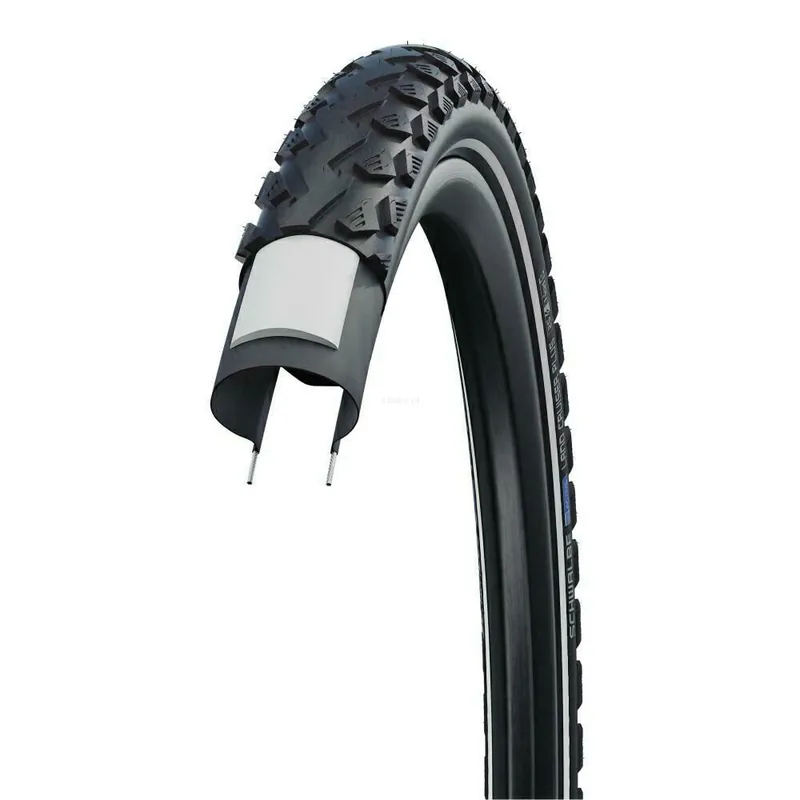 SCHWALBE LAND CRUISER PLUS PG opona rowerowa uniwersalna drutowa 28x2.00 Active Reflex czarna Hit cenowy