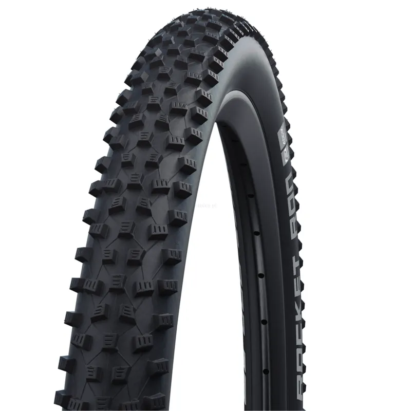 Darmowy zwrot SCHWALBE ROCKET RON ADDIX MTB Performance Line 29x2.10 opona rowerowa zwijana czarna OEM