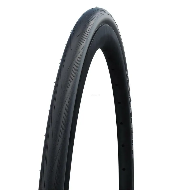 SCHWALBE Lugano II 700x23C KG opona szosowa zwijana czarna Bezpieczne zakupy