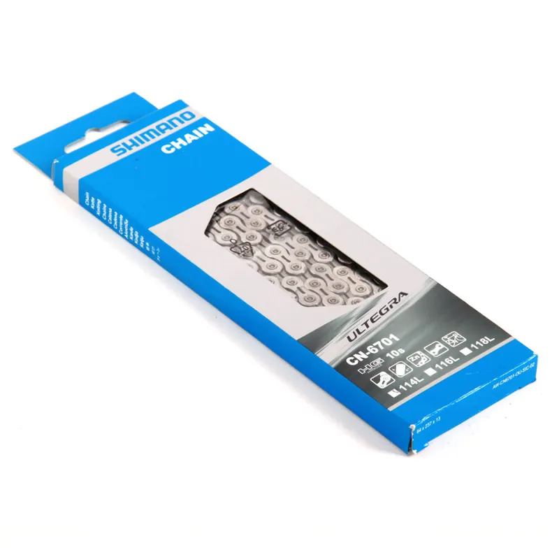 Zamów teraz SHIMANO CN 6701 ULTEGRA łańcuch rowerowy 10 rzędowy 114 ogniw box