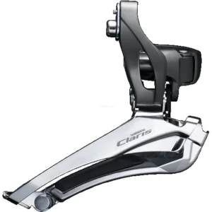 Cena promocyjna SHIMANO CLARIS FD-R2000-B przerzutka przednia szosowana obejmę śr. 28.6/31.8/34.9mm szara