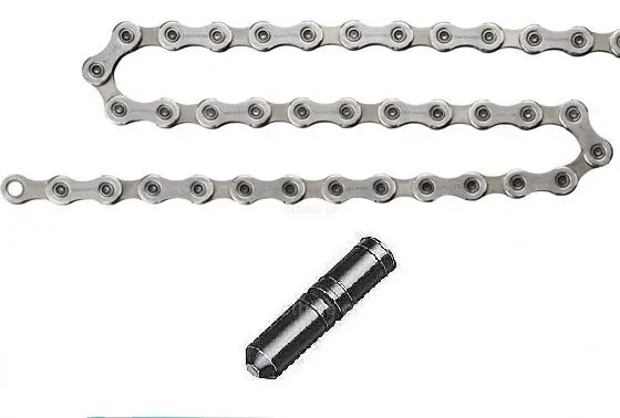 Oferta limitowana SHIMANO 105 CN HG601 łańcuch rowerowy 11 rzędowy 116 ogniw + pin box