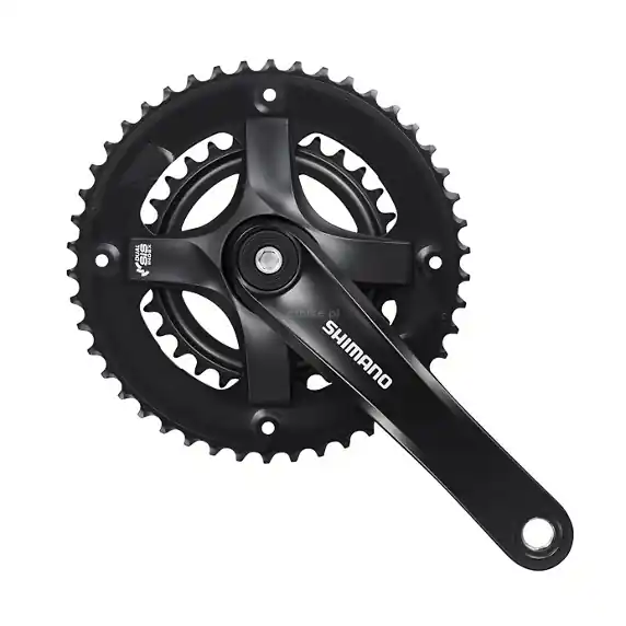 Rabat SHIMANO TOURNEY FC-TY501-2 46/30T mechanizm korbowy korba 175mm 2x7 2x8 rz czarna