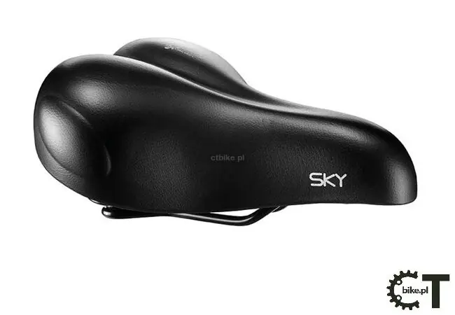 SELLE ROYAL CLASSIC RELAXED SKY SPRING 90st. 8184 Siodło rowerowe unisex żelowe sprężyny Cena promocyjna