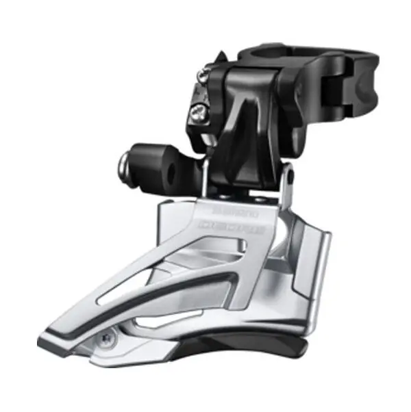 Okazja SHIMANO DEORE FD-M618-H DOWN SWING śr. 28,6/31.8/34.9mm przerzutka przednia czarna