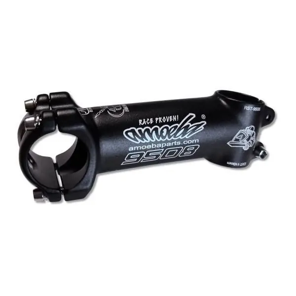 Najlepsza cena Amoeba RST-9508 Mostek Wspornik Kierownicy Szosa 31,8x110mm Czarny