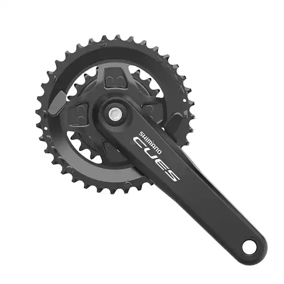 Wyjątkowa oferta SHIMANO Cues FC-U4000-2B Mechanizm korbowy 36/22T na kwadrat 9/10/11rz. 175mm bez osłony