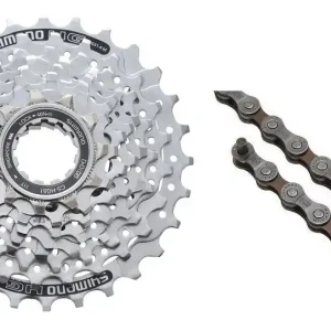 Zamów teraz Shimano Alivio Kaseta CS HG51 (11-28) + Łańcuch CN HG40 8 Rzędów
