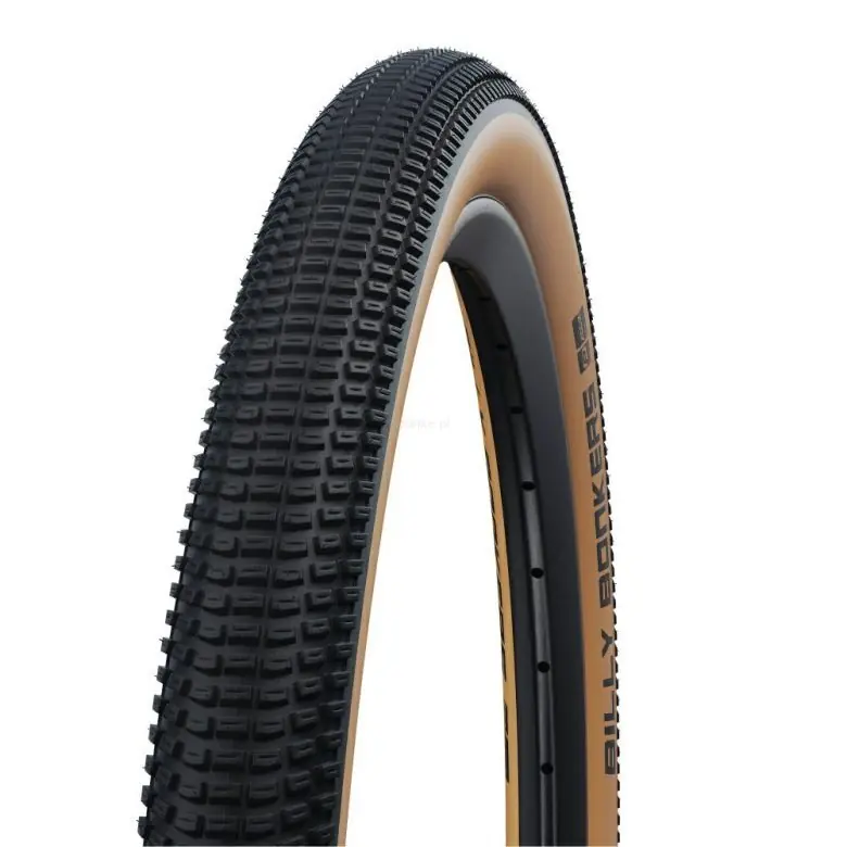 SCHWALBE Billy Bonkers 20x2.00 opona rowerowa zwijana czarno-brązowa Zniżka