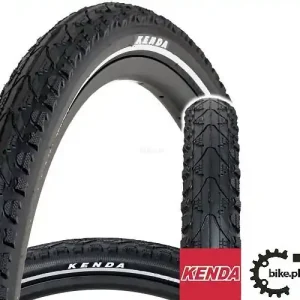 Oferta OPONA KENDA 700 x 40C (28" X 1,60) K935 KHAN 60 TPI K-Shield Plus REFLEX antyprzebiciowa trekkingowa drutowa czarna