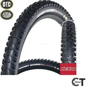 KENDA K1127 HONEY BADGER PRO DTC-SCT 27,5x2.20 120 TPI opona rowerowa terenowa zwijana czarna Bezpieczna płatność
