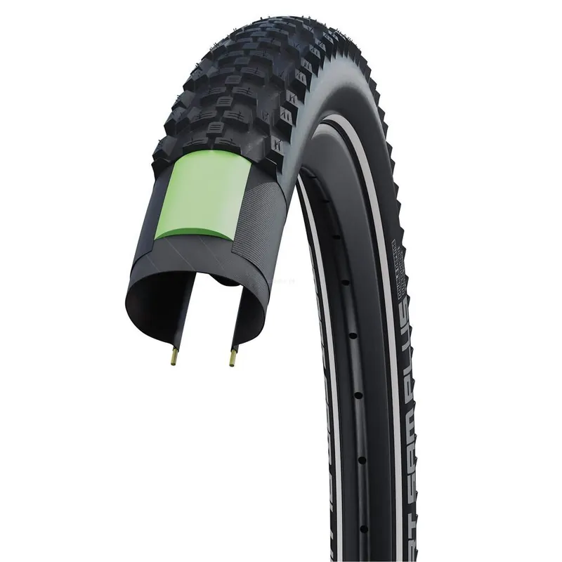 SCHWALBE Smart Sam Plus 27,5x2.10 opona drutowa czarna DD Green Guard Snake Skin Reflex Dodaj do koszyka