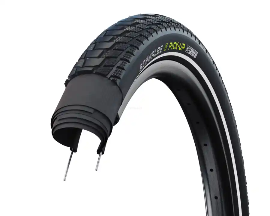 SCHWALBE Pick-up 26x2.60 opona drutowa transportowa cargo reflex Popularny