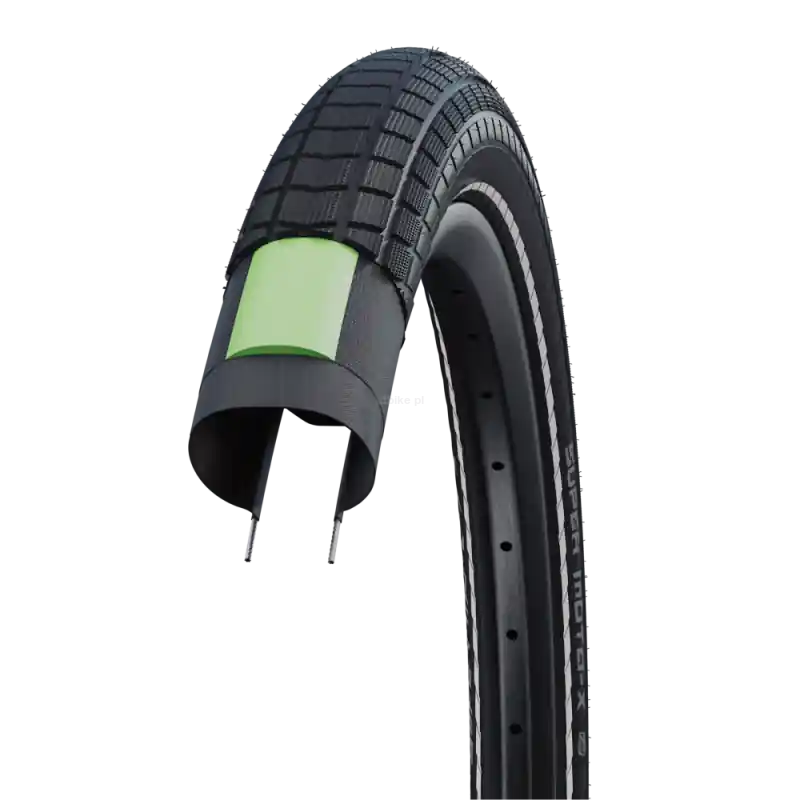 SCHWALBE Super Moto-X 26x2.40 opona drutowa DD czarna reflex Obniżka ceny