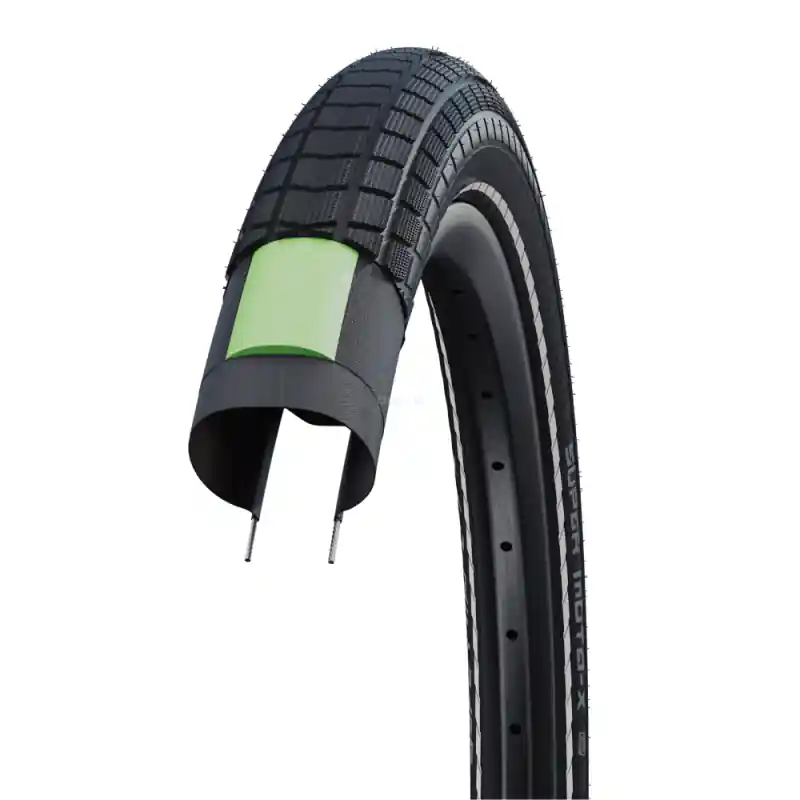 SCHWALBE Super Moto-X 27.5x2.40 opona drutowa DD czarna reflex Dostępne od ręki