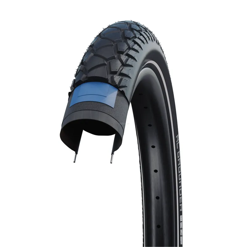 Tylko do końca tygodnia SCHWALBE Al Grounder 27,5x2.35 opona drutowa DD RG czarna reflex