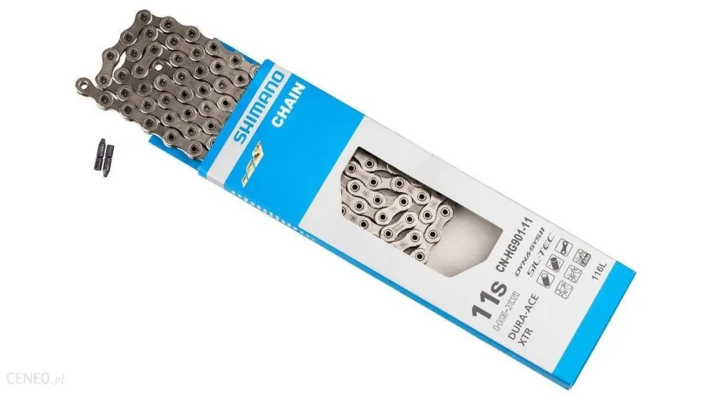 SHIMANO CN HG901 DURA-ACE XTR łańcuch rowerowy 11 rzędowy 116 ogniw z pinem Bestseller