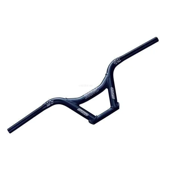 Amoeba-Scud Kierownica Do BMX HB-B150 710x190mm Czarny Mat Super okazja