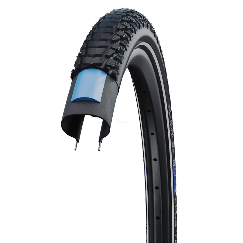 SCHWALBE Marathon Plus Tour 700x50C 28/29x2.00 opona drutowa Addix-e S-DualGuard czarna Reflex Do wyczerpania zapasów