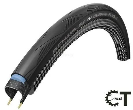 SCHWALBE DURANO PLUS Performance Line 700x25C DUAL opona szosowa zwijana czarna Zniżka