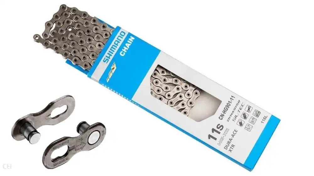 Taniej SHIMANO CN HG901 DURA-ACE XTR łańcuch rowerowy 11 rzędowy 116 ogniw ze spinką