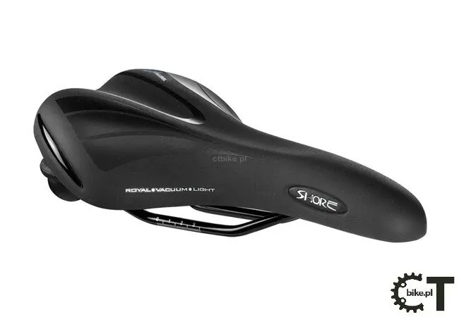 SELLE ROYAL PREMIUM ATHLETIC SHORE 30st. 5117 Siodło rowerowe unisex żelowe elastomery Ekspresowa dostawa