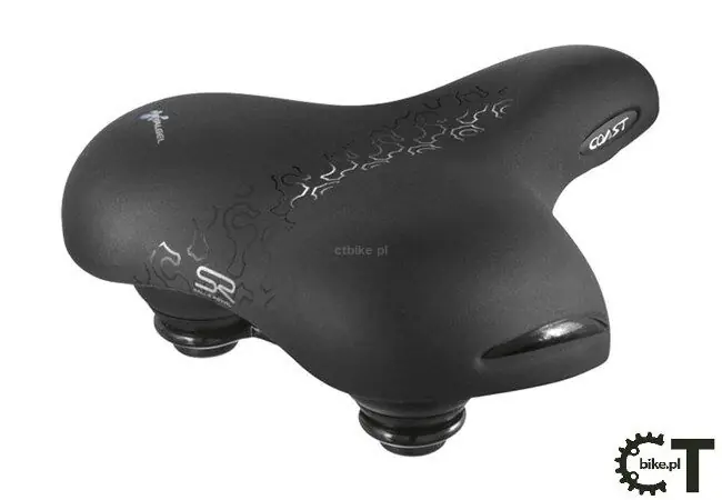 SELLE ROYAL PREMIUM RELAXED COAST 90st. 5115 Siodło rowerowe unisex żelowe elastomery Wysoka jakość