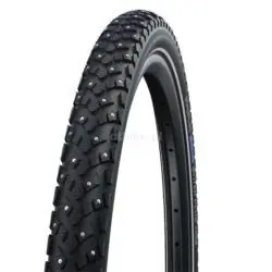 SCHWALBE Marathon Winter Plus 26x2.15 Opona drutowa zimowa z kolcami Łatwy zwrot
