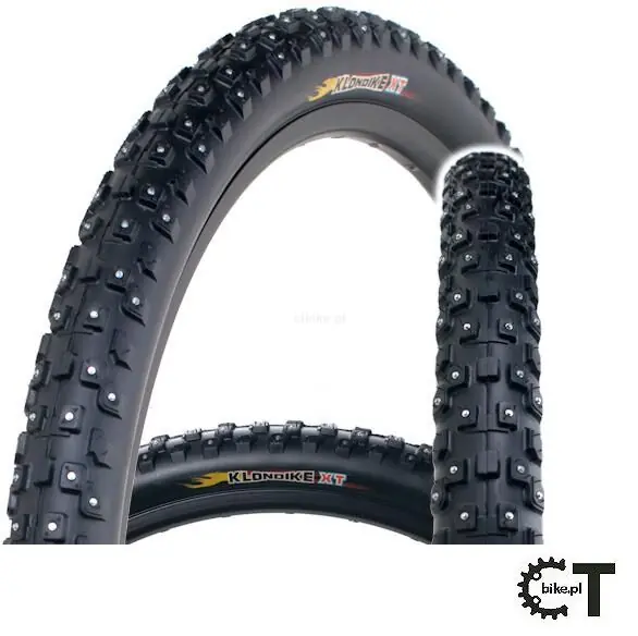 Obniżka ceny KENDA K1013 KLONDIKE WIDE opona rowerowa zimowa drutowa 26x2.10 czarna