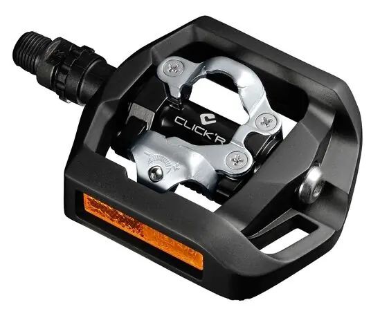 Darmowy zwrot SHIMANO PD-T421 pedały rowerowe platformowe SPD z blokami
