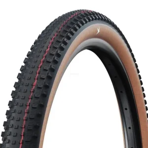 Taniej SCHWALBE Rick 29x2.25 opona MTB XC zwijana czarno-brązowa