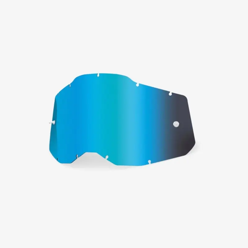 100 PROCENT AC2/ST2 YOUTH REPLACEMENT LENS - MIRROR BLUE - SZYBA/SZYBKA DO GOGLI POJEDYNCZA ACCURI 2/ STRATA 2 YOUTH DZIECIĘCE KOLOR NIEBIESKIE LUSTRO Nowość